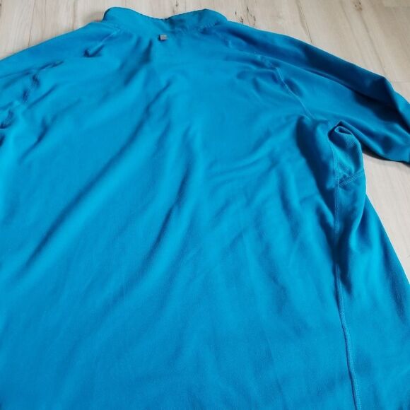 Nike Men sz L‎ large half zip pullover long active - Picture 5 of 8